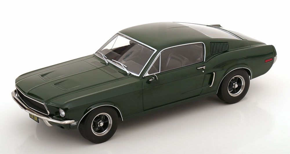1:18 KK Scale - Ford Mustang GT Fastback 1968 dunkelgrün