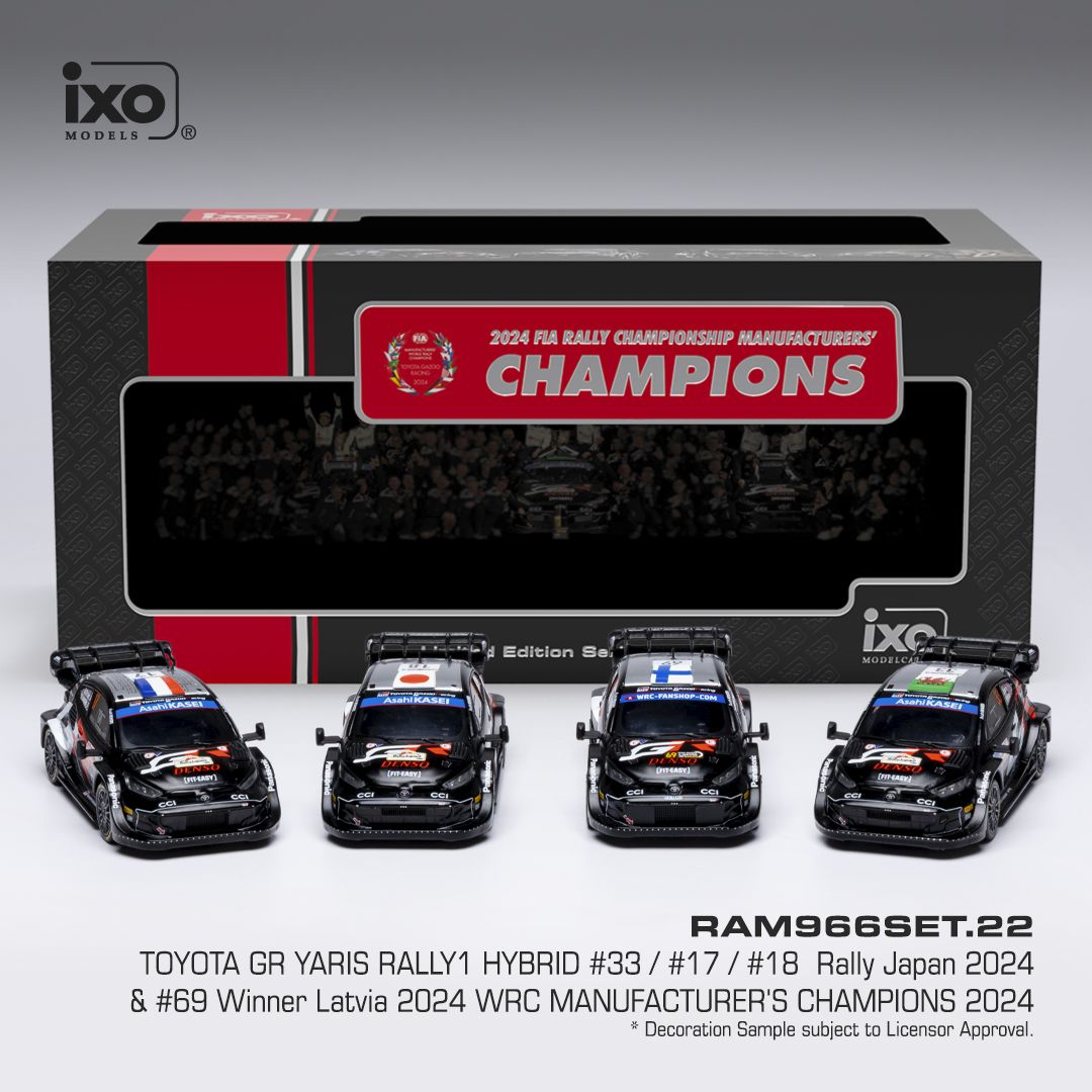 1:43 Ixo - Toyota GR Yaris Rally1 Hybrid, Rally WM, 2024