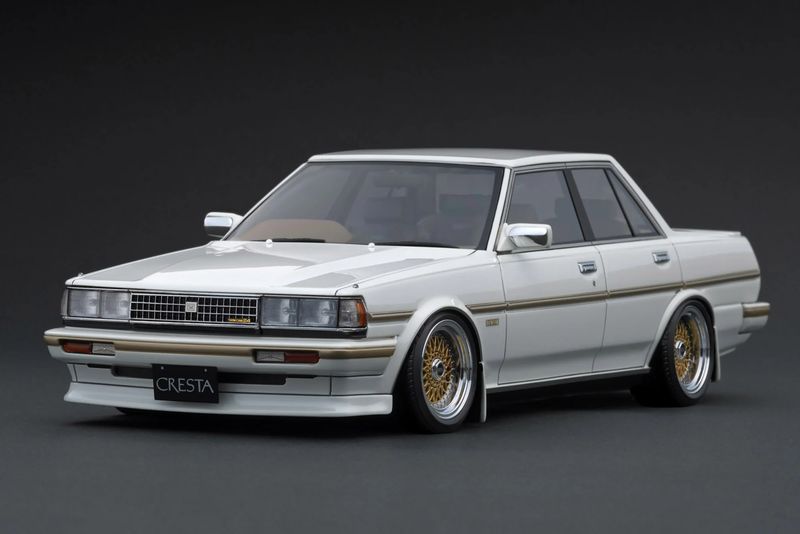 1:18 Ignition - Toyota CRESTA Super Lucent TWINCAM24 EXCEED (GX71), pearl white 1:18 Ignition - Toyota CRESTA Super Lucent TWINCAM24 EXCEED (GX71), pearl white