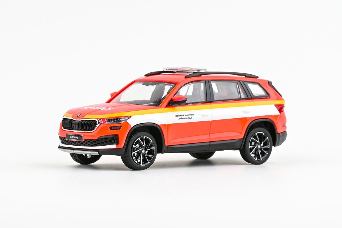 1:43 Abrex -  2021 Skoda Kodiaq FL Fire Brigade Of South Bohemian Region