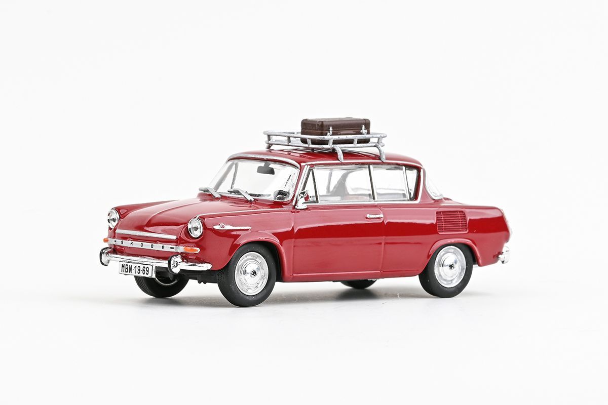 1:43 Abrex - 1969 Skoda 1100MBX, ruby red