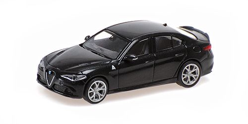 1:87 Minichamps - ALFA ROMEO GIULIA QUADRIFOGLIO – 2017 – BLACK METALLIC 1:87 Minichamps - ALFA ROMEO GIULIA QUADRIFOGLIO – 2017 – BLACK METALLIC