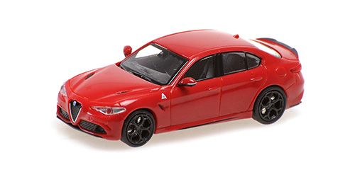 1:87 Minichamps - ALFA ROMEO GIULIA QUADRIFOGLIO – 2017 – RED 1:87 Minichamps - ALFA ROMEO GIULIA QUADRIFOGLIO – 2017 – RED