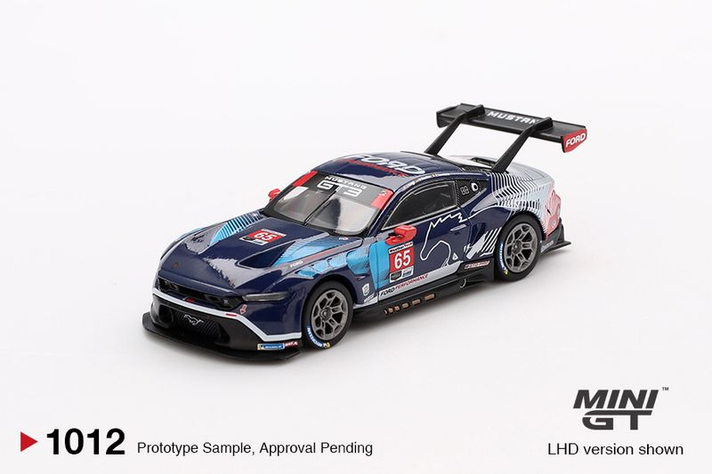 1:64 Mini GT - 2024 Ford Mustang GT3 #65 Ford Multimatic Motorsports Daytona 24 hrs *Blister packaging* 1:64 Mini GT - 2024 Ford Mustang GT3 #65 Ford Multimatic Motorsports Daytona 24 hrs *Blister packaging*