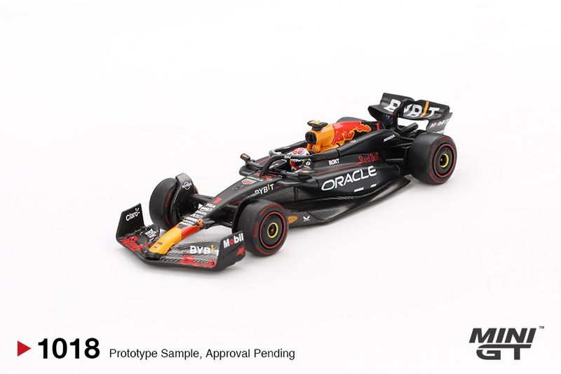 1:64 Mini GT - 2024 Red Bull Racing RB20 #1 Max Verstappen Winner Bahrain GP 1:64 Mini GT - 2024 Red Bull Racing RB20 #1 Max Verstappen Winner Bahrain GP