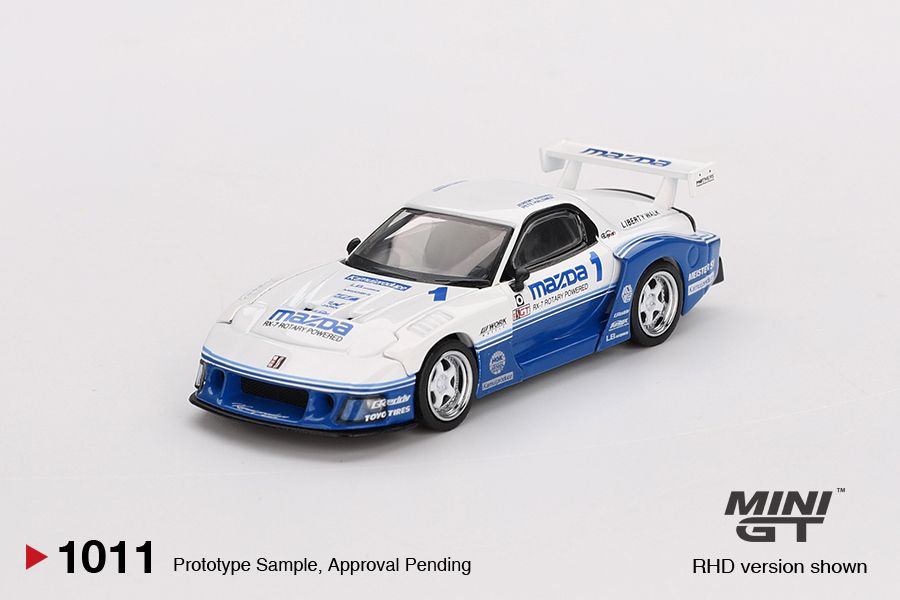 1:64 Mini GT - 2024 Mazda RX7 (FD3S) LB-Super Silhouette IMSA *Blister packaging*