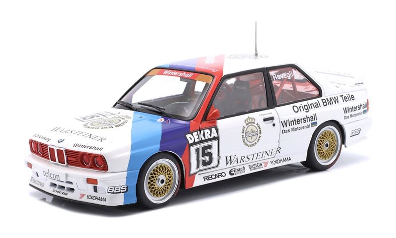 1:18 Werk83 - BMW M3 (E30) #15 ROBERTO RAVAGLIA DTM CHAMPION 1989 + COLLECTORS BOX 1:18 Werk83 - BMW M3 (E30) #15 ROBERTO RAVAGLIA DTM CHAMPION 1989 + COLLECTORS BOX