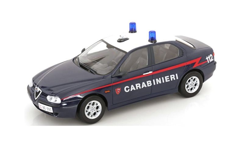 1:18 Triple9 - 1998 Alfa Romeo 156 *Carabinieri* 1:18 Triple9 - 1998 Alfa Romeo 156 *Carabinieri*