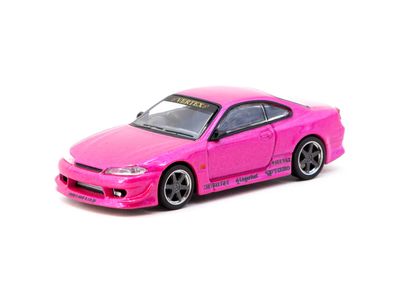 1:64 Tarmac - VERTEX Nissan Silvia (S15), pink metallic 1:64 Tarmac - VERTEX Nissan Silvia (S15), pink metallic