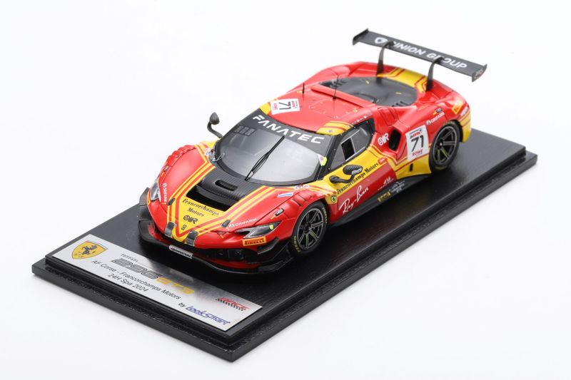1:43 Looksmart - Ferrari 296 GT3 No.71 AF Corse – Francorchamps Motors 24H Spa 2024 D. Vidales – V. Abril – T. Neubauer 1:43 Looksmart - Ferrari 296 GT3 No.71 AF Corse – Francorchamps Motors 24H Spa 2024 D. Vidales – V. Abril – T. Neubauer