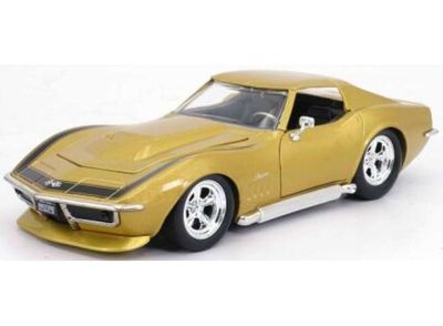 1:24 Jada Toys - 1969 Chevrolet Corvette Stingray *Big Time Muscle*, gold 1:24 Jada Toys - 1969 Chevrolet Corvette Stingray *Big Time Muscle*, gold