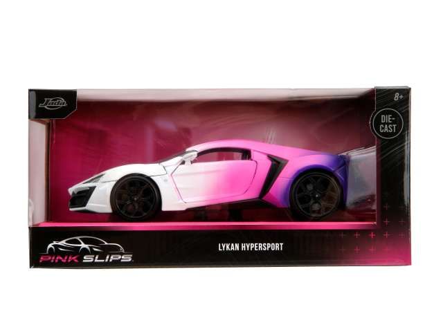 1:24 Jada Toys - Lykan Hypersport *Pink Slips*, white/pink 1:24 Jada Toys - Lykan Hypersport *Pink Slips*, white/pink