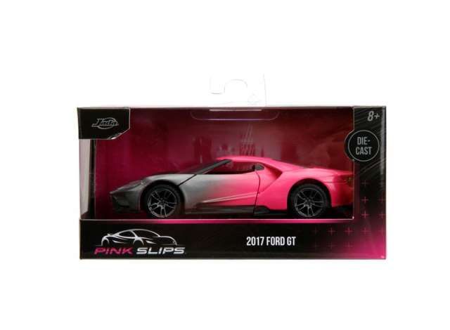 1:32 Jada Toys - 2017 Ford GT *Pink Slips*, pink/grey 1:32 Jada Toys - 2017 Ford GT *Pink Slips*, pink/grey