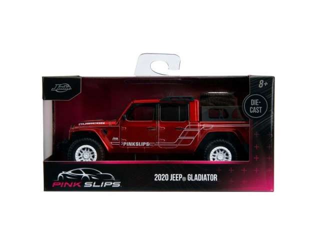 1:32 Jada Toys - 2020 Jeep Gladiator *Pink Slips*, red 1:32 Jada Toys - 2020 Jeep Gladiator *Pink Slips*, red