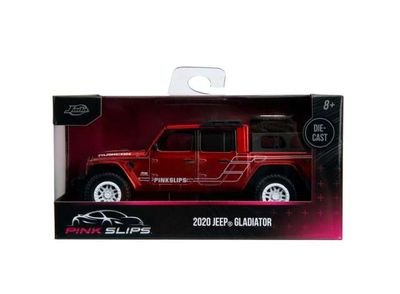 1:32 Jada Toys - 2020 Jeep Gladiator *Pink Slips*, red 1:32 Jada Toys - 2020 Jeep Gladiator *Pink Slips*, red