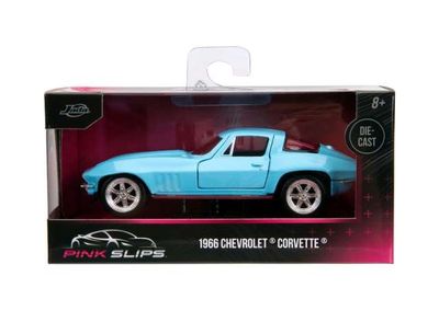 1:32 Jada Toys - 1966 Chervolet Corvette *Pink Slips*, blue 1:32 Jada Toys - 1966 Chervolet Corvette *Pink Slips*, blue