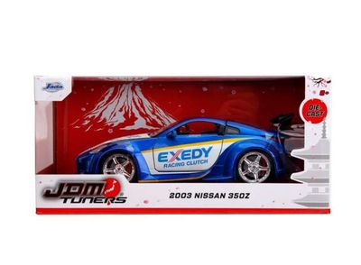 1:24 Jada Toys - 2003 Nissan 350Z *JDM Tuners*, blue/white 1:24 Jada Toys - 2003 Nissan 350Z *JDM Tuners*, blue/white
