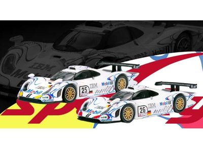 1:64 Tiny Toys - 1998 Porsche 911 GT1 LM #25-#26 Set 1:64 Tiny Toys - 1998 Porsche 911 GT1 LM #25-#26 Set