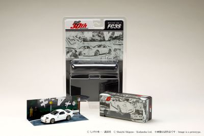 1:64 Hobby Japan - Mazda RX-7 (FD3S) RedSuns *INITIAL D* Ryosuke Takahashi VS Takumi Fujiwara, white *Celebrate the 30th anniversary of INITIAL D!* 1:64 Hobby Japan - Mazda RX-7 (FD3S) RedSuns *INITIAL D* Ryosuke Takahashi VS Takumi Fujiwara, white *Celebrate the 30th anniversary of INITIAL D!*