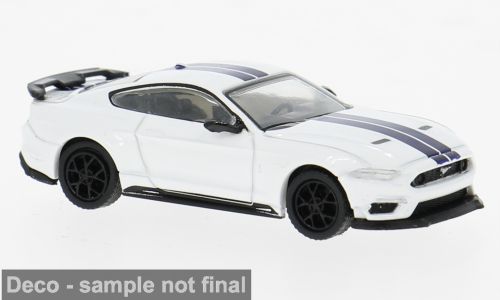 1:87 PCX87 - Ford Mustang VI Mach I, weiss/dunkelblau, 2020 1:87 PCX87 - Ford Mustang VI Mach I, weiss/dunkelblau, 2020