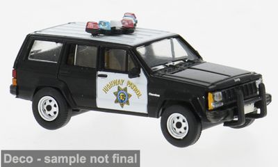 1:87 PCX87 - Jeep Cherokee, 1984, California Highway Patrol 1:87 PCX87 - Jeep Cherokee, 1984, California Highway Patrol