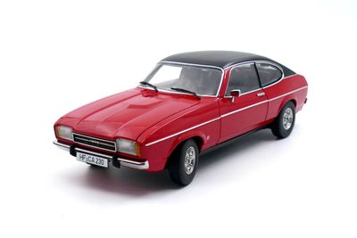 1:18 Touring Model Cars - Ford Capri II Ghia 3.0 (1974 - 1977) - spanisch red with vinyl top black 1:18 Touring Model Cars - Ford Capri II Ghia 3.0 (1974 - 1977) - spanisch red with vinyl top black