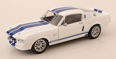 1:12 KK Scale - Ford Mustang Shelby GT500 1967 weiß/blau 1:12 KK Scale - Ford Mustang Shelby GT500 1967 weiß/blau