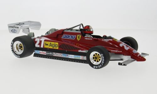 1:18 MCG - Ferrari 126C2 #27 Scuderia Ferrari SpA SEFAC GP Belgien G. Villeneuve 1982 1:18 MCG - Ferrari 126C2 #27 Scuderia Ferrari SpA SEFAC GP Belgien G. Villeneuve 1982