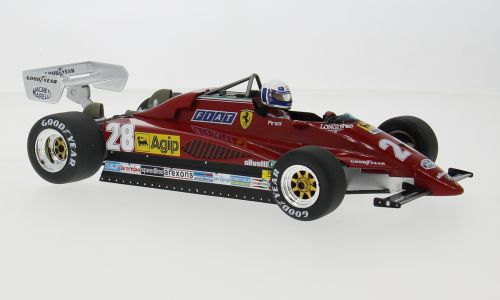 1:18 MCG - Ferrari 126C2 #28 Scuderia Ferrari SpA SEFAC GP Monaco D.Pironi 1982 1:18 MCG - Ferrari 126C2 #28 Scuderia Ferrari SpA SEFAC GP Monaco D.Pironi 1982