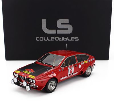 1:18 LS Collectibles - Alfa Romeo Alfetta GT Gr.2 Night Version #6 Winner Rally Isola D´Elba 1975 Amilcare Ballerstrieri - Anrico Gigli 1:18 LS Collectibles - Alfa Romeo Alfetta GT Gr.2 Night Version #6 Winner Rally Isola D´Elba 1975 Amilcare Ballerstrieri - Anrico Gigli