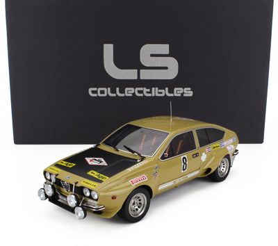 1:18 LS Collectibles - Alfa Romeo Alfetta GT Gr.2 Night Version #8 4th Rally Quattro Regioni 1975 Francesco Svizzero - Gianfranco Masetto 1:18 LS Collectibles - Alfa Romeo Alfetta GT Gr.2 Night Version #8 4th Rally Quattro Regioni 1975 Francesco Svizzero - Gianfranco Masetto