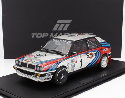 1:12 Top Marques - Lancia Delta HF Integrale 16V - nr.1 M. Biasion / F.Siviero - Third place Monte Carlo Rally 1990 1:12 Top Marques - Lancia Delta HF Integrale 16V - nr.1 M. Biasion / F.Siviero - Third place Monte Carlo Rally 1990