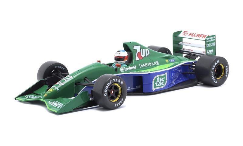 1:18 Werk83 - JORDAN J191 #32 MICHAEL SCHUMACHER BELGIUM GP SPA 1991 - 1st FORMULA 1 RACE