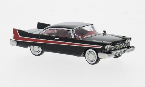 1:87 Brekina - Plymouth Fury, schwarz/rot, 1958 1:87 Brekina - Plymouth Fury, schwarz/rot, 1958