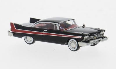 1:87 Brekina - Plymouth Fury, schwarz/rot, 1958 1:87 Brekina - Plymouth Fury, schwarz/rot, 1958