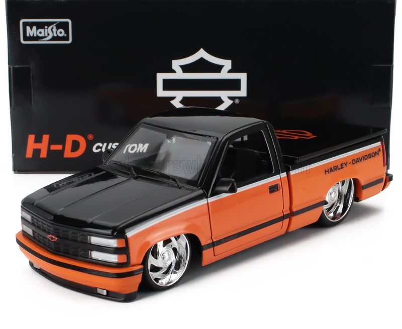 1:24 Maisto - 1993 Chevrolet 454 SS Pickup Harley Davidson 1:24 Maisto - 1993 Chevrolet 454 SS Pickup Harley Davidson