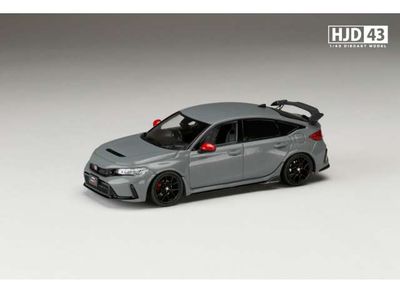 1:43 Hobby Japan - Honda Civic Type R (FL5) Racing Black Package with Genuine Optional Parts, sonic gray pearl 1:43 Hobby Japan - Honda Civic Type R (FL5) Racing Black Package with Genuine Optional Parts, sonic gray pearl