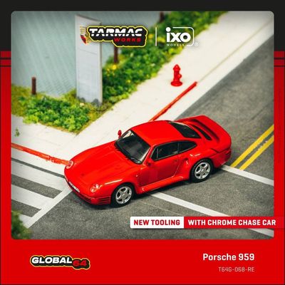 1:64 Tarmac - Porsche 959, red 1:64 Tarmac - Porsche 959, red