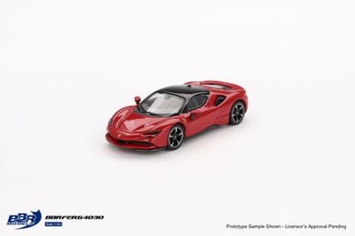 1:64 BBR - 2024 Ferrari SF90, Rosso Corsa 1:64 BBR - 2024 Ferrari SF90, Rosso Corsa