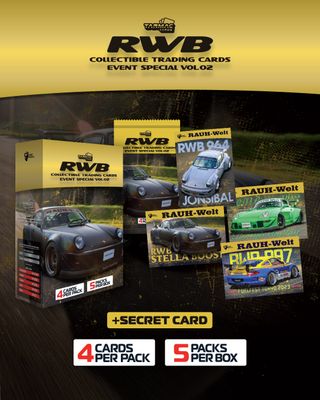 Tarmac Cards RWB Event Special Vol .02 *1 Pack* Tarmac Cards RWB Event Special Vol .02 *1 Pack*