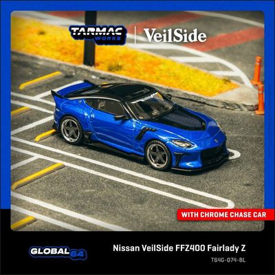 1:64 Tarmac - Nissan VeilSide FFZ400 Fairlady Z, blue 1:64 Tarmac - Nissan VeilSide FFZ400 Fairlady Z, blue