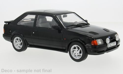 1:18 MCG - Ford Escort MK IV RS Turbo S2, schwarz, 1990
