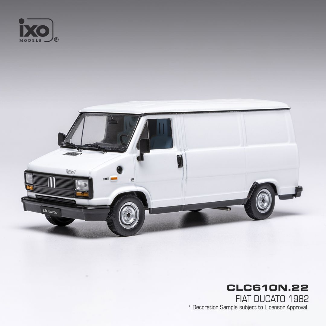 1:43 Ixo - Fiat Ducato, weiss, 1982