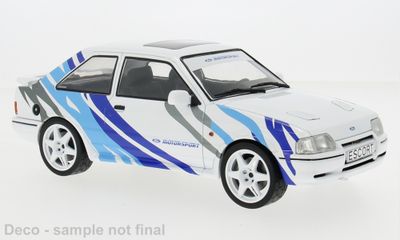 1:18 MCG - Ford Escort MK IV RS Turbo S2, weiss/Dekor, 1990 1:18 MCG - Ford Escort MK IV RS Turbo S2, weiss/Dekor, 1990