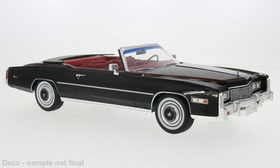 1:18 MCG - Cadillac Eldorado Convertible, schwarz, 1976 1:18 MCG - Cadillac Eldorado Convertible, schwarz, 1976