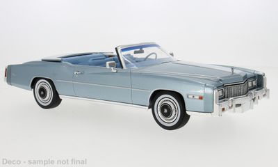 1:18 MCG - Cadillac Eldorado Convertible, hellblau, 1976 1:18 MCG - Cadillac Eldorado Convertible, hellblau, 1976