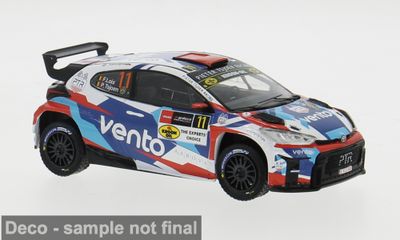 1:43 Ixo - Toyota GR Yaris Rally2 #11 Rally WM Rally Ypres F.Loix P.Tsjoen 1:43 Ixo - Toyota GR Yaris Rally2 #11 Rally WM Rally Ypres F.Loix P.Tsjoen