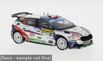 1:43 Ixo - Skoda Fabia Rally2 #10 Rally WM Barum Rally S.Wagner G.Winter 1:43 Ixo - Skoda Fabia Rally2 #10 Rally WM Barum Rally S.Wagner G.Winter