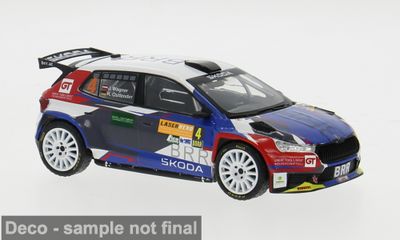 1:43 Ixo - Skoda Fabia Rally2 #4 Rally WMLavanttal Rally J.Wagner H.Ostlender 1:43 Ixo - Skoda Fabia Rally2 #4 Rally WMLavanttal Rally J.Wagner H.Ostlender