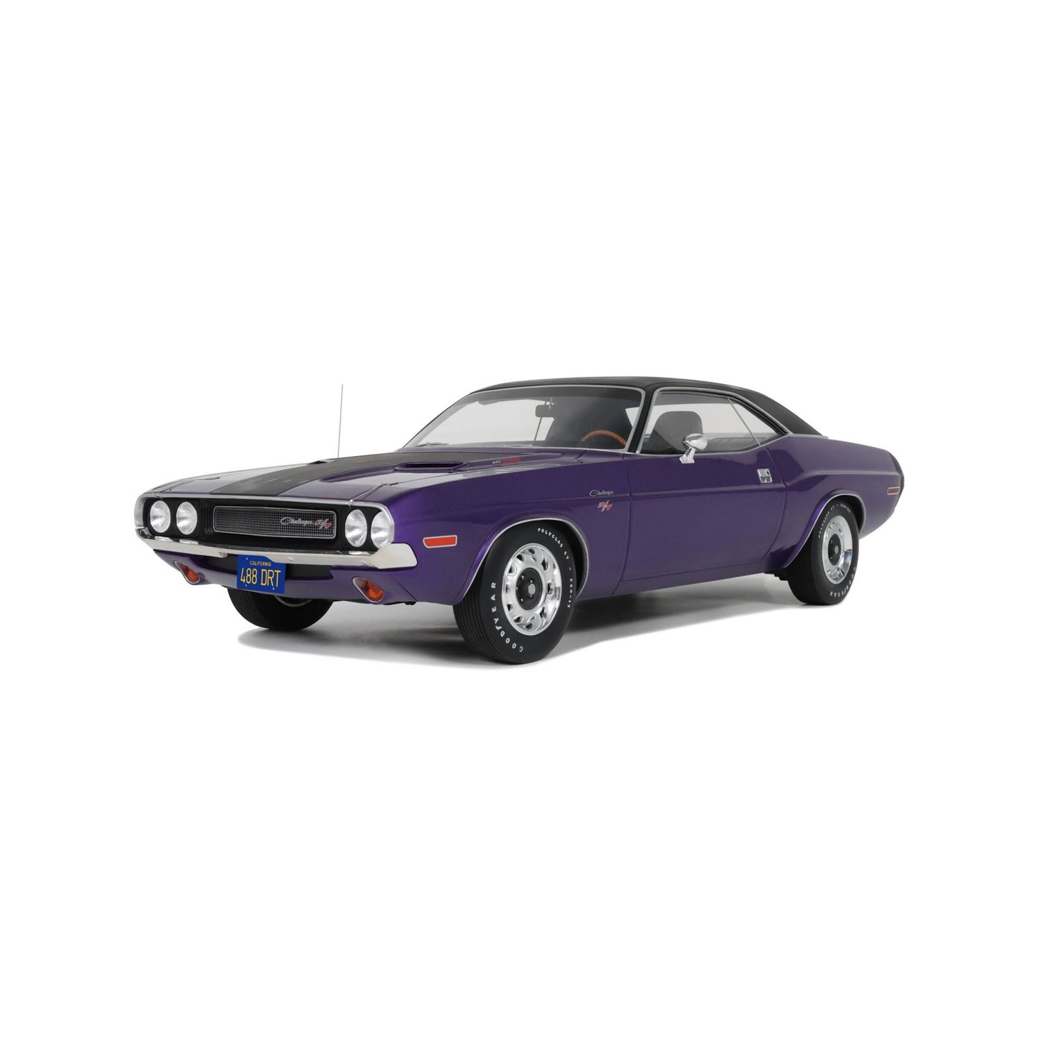 1:12 Otto Mobile - Dodge Challenger R/T Plum Crazy 1970
